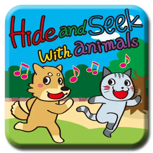 Free play online Hide  Seek with animals[Kids] APK